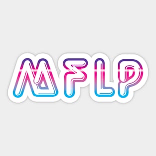 MFLP Shiny Logo Sticker